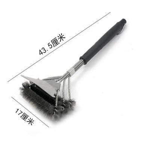 Planet Gates 100001789 6 Grill Brush And Scraper,BBQ Cleaner Perfect Tools For All Grill Types Including Weber Ideal Barbecue Gadgets Accessories Brushes