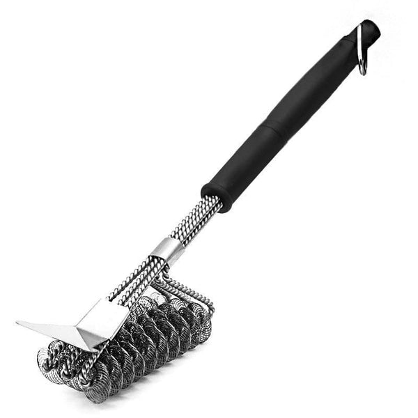 Planet Gates 100001789 Grill Brush And Scraper,BBQ Cleaner Perfect Tools For All Grill Types Including Weber Ideal Barbecue Gadgets Accessories Brushes