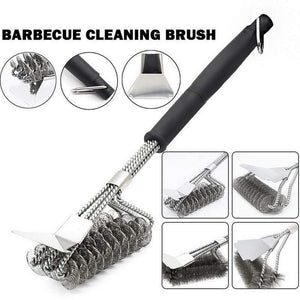 Planet Gates 100001789 Grill Brush And Scraper,BBQ Cleaner Perfect Tools For All Grill Types Including Weber Ideal Barbecue Gadgets Accessories Brushes