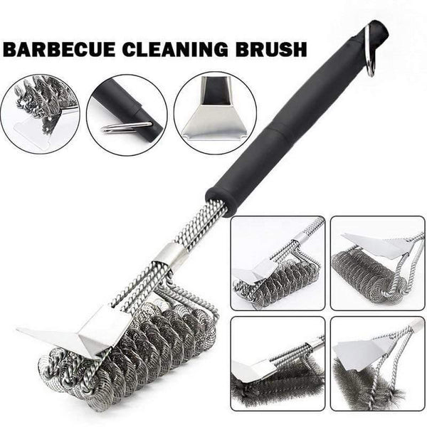 Planet Gates 100001789 Grill Brush And Scraper,BBQ Cleaner Perfect Tools For All Grill Types Including Weber Ideal Barbecue Gadgets Accessories Brushes