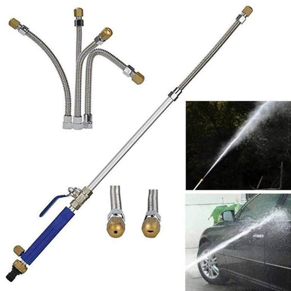 Planet Gates 100001817 Car High Pressure Water Gun, 48cm Jet Garden Pressure Washer Hose Wand Nozzle Sprayer Watering Spray Sprinkler Cleaning Tool