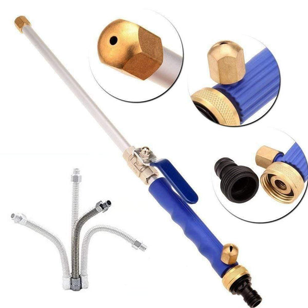 Planet Gates 100001817 Car High Pressure Water Gun, 48cm Jet Garden Pressure Washer Hose Wand Nozzle Sprayer Watering Spray Sprinkler Cleaning Tool