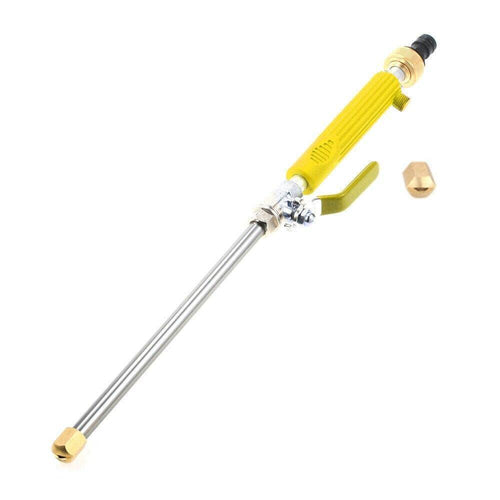 Planet Gates 100001817 Yellow Car High Pressure Power Water Gun Washer Water Jet 46.5/66cm Garden Washer Hose Wand Nozzle Sprayer Watering Sprinkler Tool