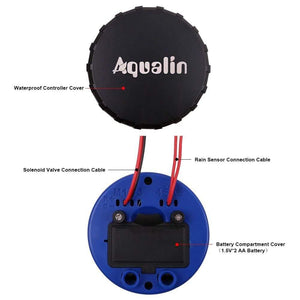 Planet Gates 100001820 1 Station Garden Automatic Irrigation DC 3V Input Controller Water Timer Watering System Used With 9-12V DC Solenoid Valve#21873