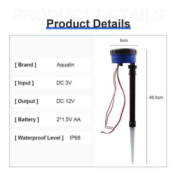 Planet Gates 100001820 1 Station Garden Automatic Irrigation DC 3V Input Controller Water Timer Watering System Used With 9-12V DC Solenoid Valve#21873