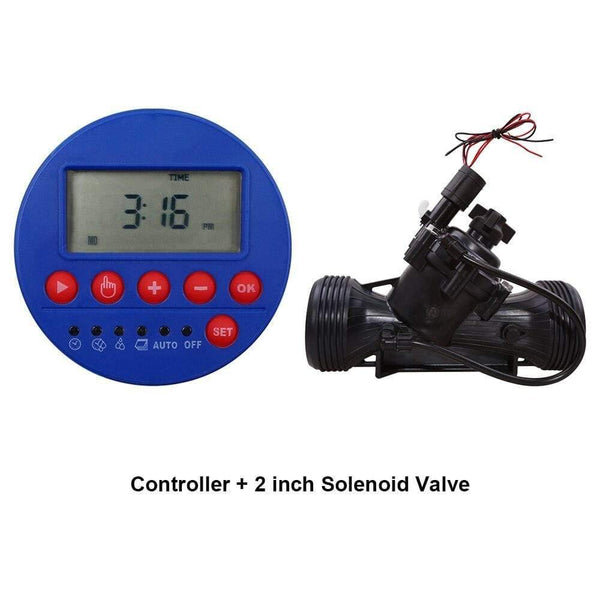 Planet Gates 100001820 21873 and 28007 1 Station Garden Automatic Irrigation DC 3V Input Controller Water Timer Watering System Used With 9-12V DC Solenoid Valve#21873