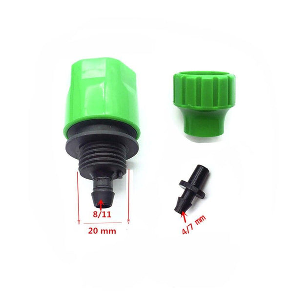 Planet Gates 100001834 1 Kit  Garden Irrigation Drip Timer Hose Splitter 4 Way Tap Connectors Quick Connector 3/4'''' Screw Thread Interface IT215