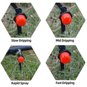 Planet Gates 100001834 10-50M Micro Drip Irrigation System Watering Kit Smart Garden Watering System Automatic Plant Garden Watering System Green House