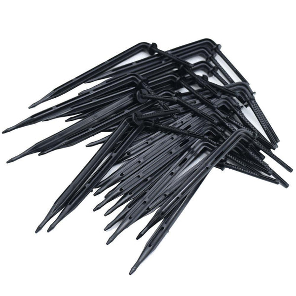 Planet Gates 100001834 25PCS Bend Arrow Dripper Micro Drip Irrigation Kit Emitters For 3/5mm Hose Garden Watering Saving Micro Dripper Greenhouse (KSL01-097-25PCS)