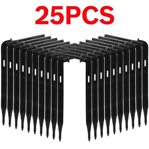 Planet Gates 100001834 25PCS Bend Arrow Dripper Micro Drip Irrigation Kit Emitters For 3/5mm Hose Garden Watering Saving Micro Dripper Greenhouse (KSL01-097-25PCS)