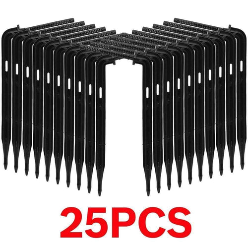 Planet Gates 100001834 25PCS Bend Arrow Dripper Micro Drip Irrigation Kit Emitters For 3/5mm Hose Garden Watering Saving Micro Dripper Greenhouse (KSL01-097-25PCS)