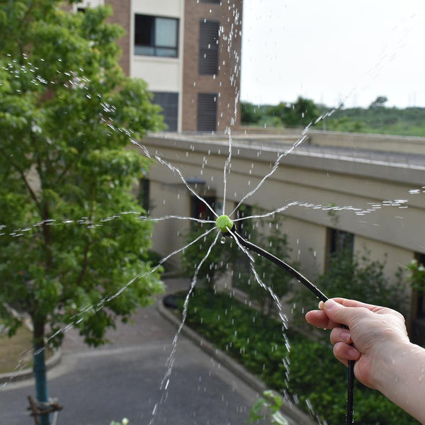 Planet Gates 100001834 30-800X Garden 4/7MM Adjustable Micro Nozzle Drip Irrigation System 1/4'' Watering Sprinkler Anti-clogging Emitter Dripper