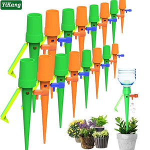 Planet Gates 100001834 72/36/24/6pcs Auto Drip Irrigation System Automatic Watering Spike Garden Plants Flower Indoor Outdoor Waterers Bottle Dripper