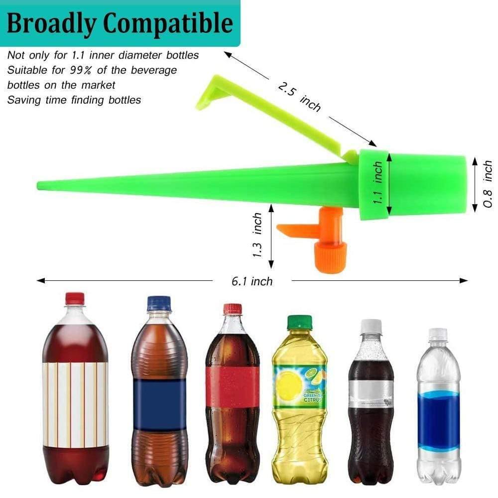 Planet Gates 100001834 72/36/24/6pcs Auto Drip Irrigation System Automatic Watering Spike Garden Plants Flower Indoor Outdoor Waterers Bottle Dripper