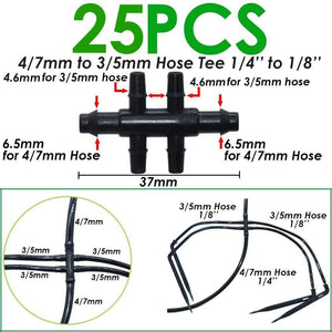 Planet Gates 100001834 A02SPL11-020-25PCS 25PCS Bend Arrow Dripper Micro Drip Irrigation Drops Emitters Watering Saving 3/5mm Hose Garden Sprinklers DroppersTool