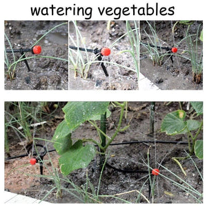 Planet Gates 100001834 DIY Automatic Irrigation System, Garden Watering Hose, Micro Drip Irrigation Kit With Adjustable Dripper, Spray Cooling System