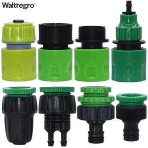 Planet Gates 100001834 Garden Tap Adapters Quick Connectors 1/2" 3/4"  Drip Irrigation Water Splitters Female Thread Male Nipple Joint 1/4" Hose