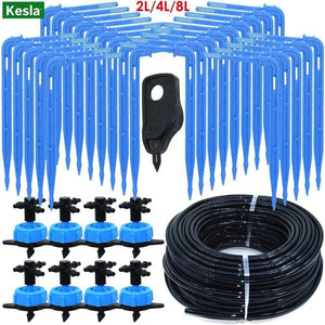 Planet Gates 100001834 Greenhouse Drip Irrigation 4-way 3/5mm  Drip Arrow 2-way Transmitter Irrigation Watering System For Pot Garden Lawn 10set/20set