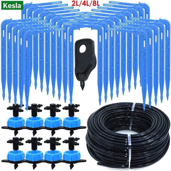 Planet Gates 100001834 Greenhouse Drip Irrigation 4-way 3/5mm  Drip Arrow 2-way Transmitter Irrigation Watering System For Pot Garden Lawn 10set/20set