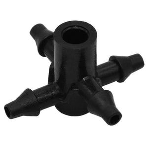 Planet Gates 100001834 Irrigation 2L/4L/8L Steady Flow Dripper With 4-way Cross Connector Agriculture Drip Water Irrigation Drip Arrow Connector 20Sets