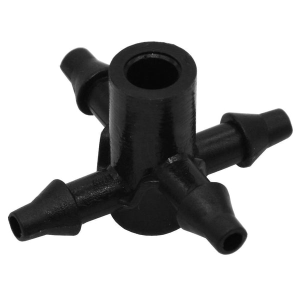 Planet Gates 100001834 Irrigation 2L/4L/8L Steady Flow Dripper With 4-way Cross Connector Agriculture Drip Water Irrigation Drip Arrow Connector 20Sets