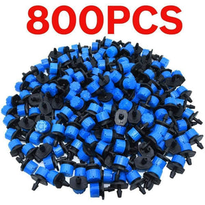 Planet Gates 100001834 KSL01-KIT189-800P 30-800X Garden 4/7MM Adjustable Micro Nozzle Drip Irrigation System 1/4'' Watering Sprinkler Anti-clogging Emitter Dripper