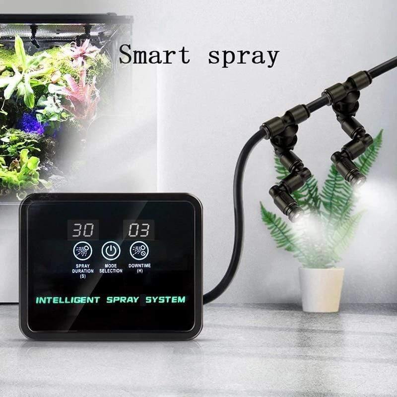 Planet Gates 100001834 Touch Screen Tropical Rain Forest Ecological Sprinkler System Automatic Watering Potted Garden Sprayer Aquarium Sprinkler System