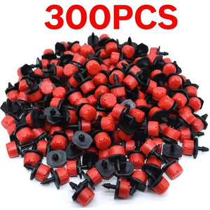 Planet Gates 100001834 UPDKSL01-002-300 30-500PCS Adjustable 1/4 Irrigation Misting Dripper Sprinkler Emitter Micro Drip Garden Watering Tool Balcony Yard Greenhouse