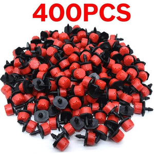 Planet Gates 100001834 UPDKSL01-002-400 30-500PCS Adjustable 1/4 Irrigation Misting Dripper Sprinkler Emitter Micro Drip Garden Watering Tool Balcony Yard Greenhouse