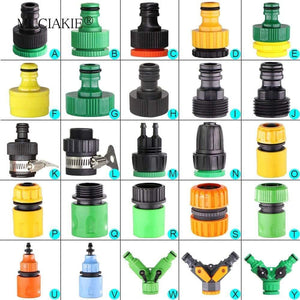 Planet Gates 100001834 Variety Style Garden Tap 1/2" 3/4" Male Female Thread Nipple Joint 1/4" Hose Quick Connector Irrigation Water Splitters