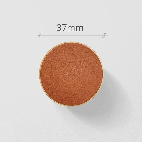 Planet Gates 100004267 Orange Leather 37mm Brass Wall Hooks Coat Hanger Hanging Hooks Elegant Cabinet Knobs And Handles Kitchen Cupboard Drawer Pulls Hat Cloth Hanger