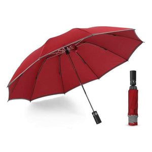 Planet Gates 100004777 10 Inverted Umbrella/Travel Portable Windproof Folding Umbrella,10Ribs Auto Open/Close Umbrella,Reflective Stripes For Night Safety