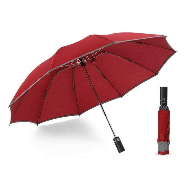 Planet Gates 100004777 10 Inverted Umbrella/Travel Portable Windproof Folding Umbrella,10Ribs Auto Open/Close Umbrella,Reflective Stripes For Night Safety