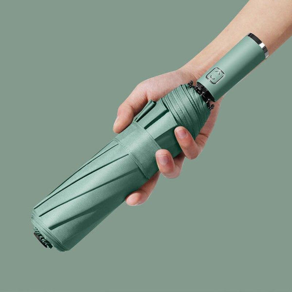 Planet Gates 100004777 10K Solid Color Automatic Umbrella Parasol Sunny&Rainy Business Umbrella For Women Windproof Folding Umbrellas YS200047