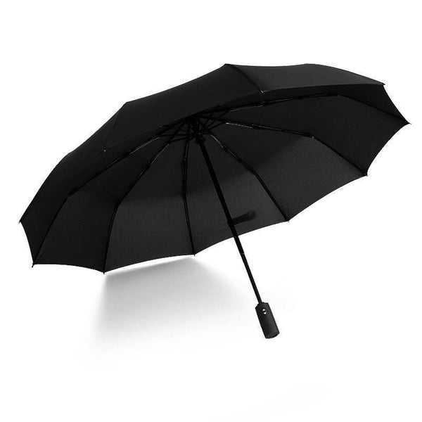 Planet Gates 100004777 3 Automatic Folding Umbrella Female Male Car Luxury Large Windproof Umbrella Umbrella Men Rain Black Paint