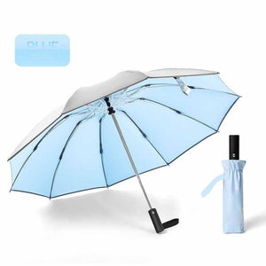 Planet Gates 100004777 3 Inverted Umbrella/Travel Portable Windproof Folding Umbrella,10Ribs Auto Open/Close Umbrella,Reflective Stripes For Night Safety