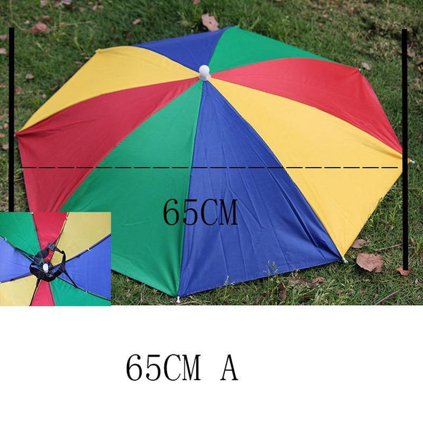 Planet Gates 100004777 65cmA 8 Bone 50 CM Fishing Cap Umbrella Rain Women Uv Sunny And Rainy Umbrella For Womens Windproof Head Umbrellas Caps YS0018