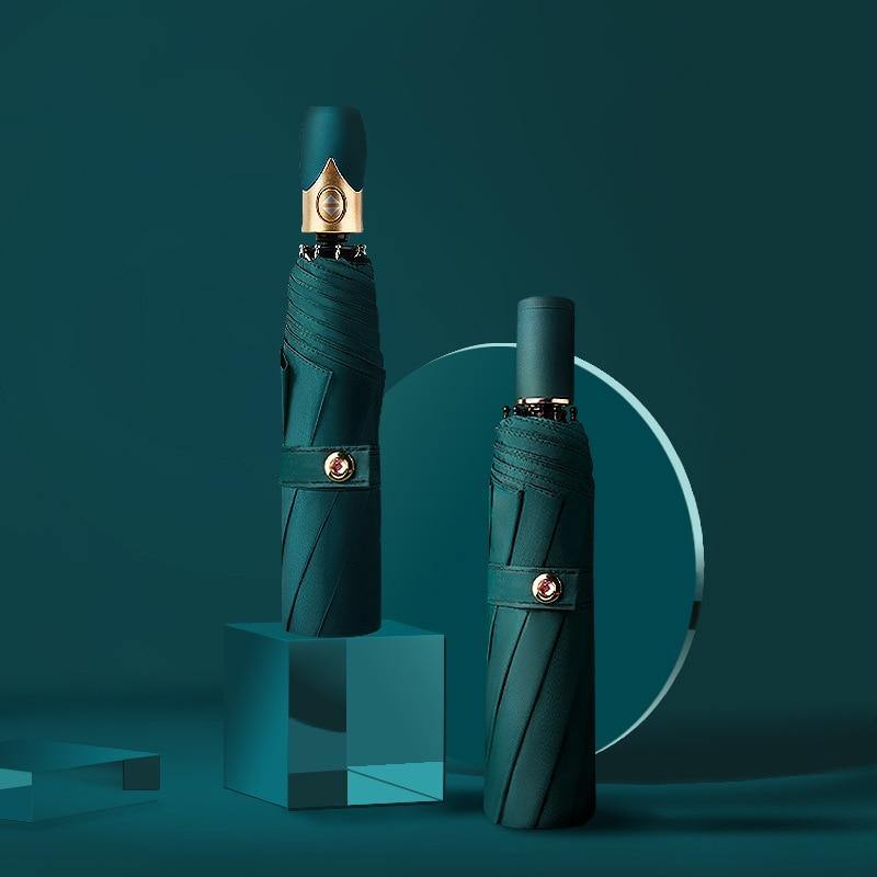 Planet Gates 100004777 7 Colors Automatic Umbrella Rain Women Three-folding Umbrella Windproof Man Sunny And Rainy Umbrella Change Color Due To UV