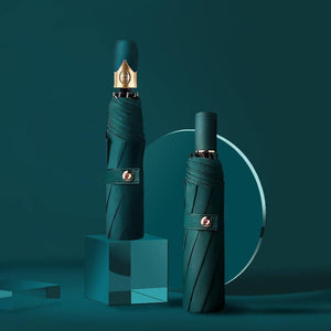 Planet Gates 100004777 7 Colors Automatic Umbrella Rain Women Three-folding Umbrella Windproof Man Sunny And Rainy Umbrella Change Color Due To UV