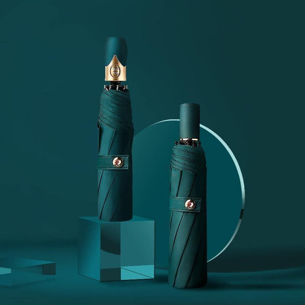 Planet Gates 100004777 7 Colors Automatic Umbrella Rain Women Three-folding Umbrella Windproof Man Sunny And Rainy Umbrella Change Color Due To UV