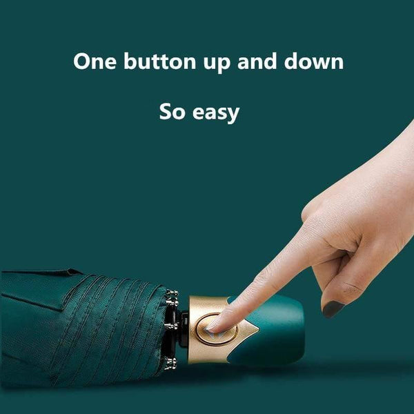 Planet Gates 100004777 7 Colors Automatic Umbrella Rain Women Three-folding Umbrella Windproof Man Sunny And Rainy Umbrella Change Color Due To UV