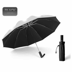 Planet Gates 100004777 8 Inverted Umbrella/Travel Portable Windproof Folding Umbrella,10Ribs Auto Open/Close Umbrella,Reflective Stripes For Night Safety