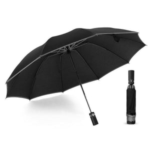 Planet Gates 100004777 9 Inverted Umbrella/Travel Portable Windproof Folding Umbrella,10Ribs Auto Open/Close Umbrella,Reflective Stripes For Night Safety