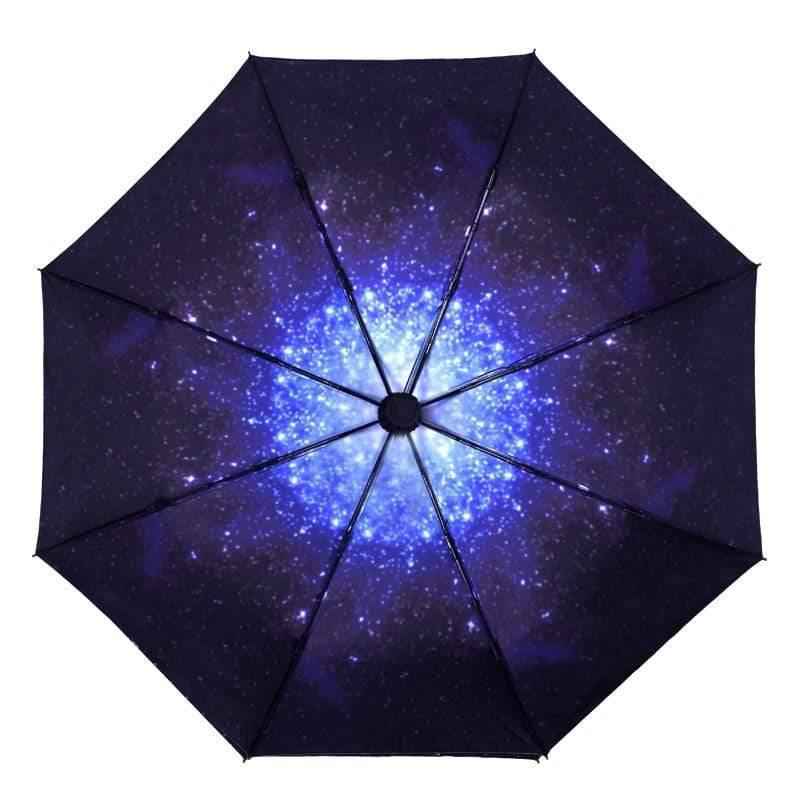 Planet Gates 100004777 Anti-UV Full Automatic Umbrella Rain Women Men 3 Folding Light And Durable 8K Strong Umbrellas Kids Rainy Sunny Wholesale Price