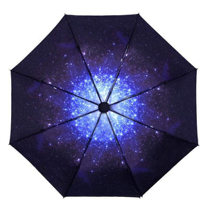 Planet Gates 100004777 Anti-UV Full Automatic Umbrella Rain Women Men 3 Folding Light And Durable 8K Strong Umbrellas Kids Rainy Sunny Wholesale Price