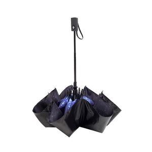 Planet Gates 100004777 Anti-UV Full Automatic Umbrella Rain Women Men 3 Folding Light And Durable 8K Strong Umbrellas Kids Rainy Sunny Wholesale Price