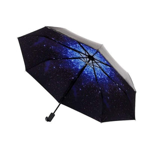 Planet Gates 100004777 Anti-UV Full Automatic Umbrella Rain Women Men 3 Folding Light And Durable 8K Strong Umbrellas Kids Rainy Sunny Wholesale Price
