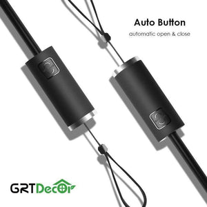 Planet Gates 100004777 Automatic Folding Reverse Umbrellas For Men Women Travel Rain Umbrellas Windproof Business 10Rib Parapluie Inverted Sun Umbrella