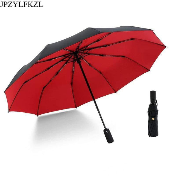 Planet Gates 100004777 Automatic Folding Umbrella Female Male Car Luxury Large Windproof Umbrella Umbrella Men Rain Black Paint