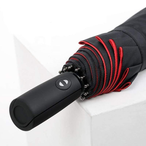 Planet Gates 100004777 Automatic Folding Umbrella Female Male Car Luxury Large Windproof Umbrella Umbrella Men Rain Black Paint
